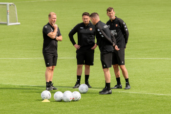 Training FC Volendam op 1 juli 2024